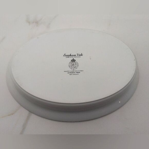 Royal Worcester Evesham Vale Serveware Oval Platter Dish Home Dining Vintage - Picture 10 of 13